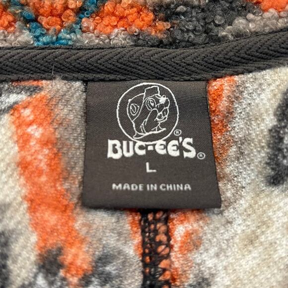 Bucee’s Aztec Sherpa Jacket Large - Picture 5 of 5